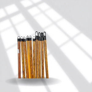 High Quality <b>Wooden</b> Mop Stick PVC Broomhead Stainless Steel Material Best Price Home Garden Use Dustpan Vietnam Manufacturer - Product Image 1