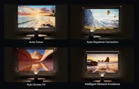 Proyektor Wanbo Mozart 1 Pro Android TV 11 900ANSI Resolusi 1080p Fokus Otomatis DRM L1