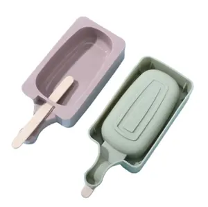 Easy-Release BPA Free Silicone Ice Cream Maker Molds Sustainable DIY Pop Resin for Kids Popsicles Ice Cream Tools