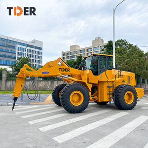 รถตักเทอร์5000กก. 5ตันล้อ5ตันล้อหน้าพร้อมเบรกเกอร์สินค้าโรงงาน - Product Image 1