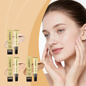 Serie de Bases Líquidas Correctoras para Piel Oscura, Acabado Natural, Ligero, Fresco, No Pegajoso, para una Piel Radiante e Hidratada - Product Image 2