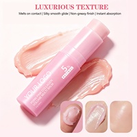 Stick anti-rides hydratant pour les lèvres et le visage, baume réparateur pour la peau au PDRN et collagène rose, stick multi-baume volumisant, faible MOQ, marque privée