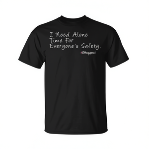 Camiseta del tipo Enneagrama 5: Necesito tiempo de estar solo para la seguridad de todos - Product Image 2