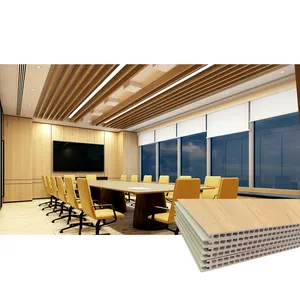 low price reasonable price cladding 600mm 900mm 1200mm interior decorative office building wpc wall panel