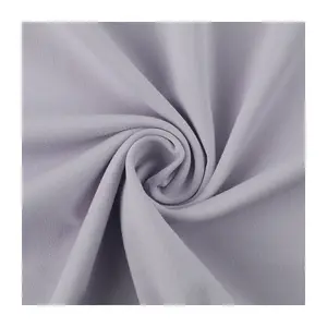 Tissu Spandex en polyester haute élasticité et doux pour la peau Tissu tricoté double face Sports Fitness Yoga Suit