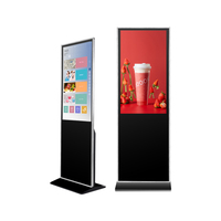 Monitor Layar Sentuh Harga Pabrik, LCD Video Wall Terpasang di Dinding, Tahan Air IP65, Digital Signage untuk Toko Retail, Pusat Perbelanjaan, Lift
