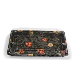 Fournisseur <span class=keywords><strong>de</strong></span> boîtes à sushi en plastique jetables, <span class=keywords><strong>livraison</strong></span> <span class=keywords><strong>de</strong></span> conteneurs alimentaires Sakura Golden Maple Leaf - Product Image 4