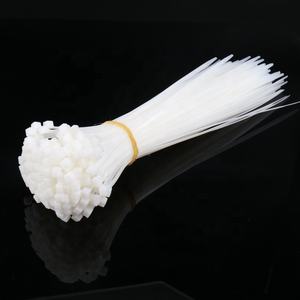 100ピースプレミアムナイロン66ジップタイセルフロックヘビーデューティーケーブルラップUVと耐熱カラーオプション付き - Product Image 1