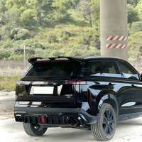 Kit d'accessoires de carrosserie modifiés pour JAECOO J6 J7 06 : Spoiler avant, diffuseur et décoration d'échappement