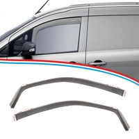 TXR Pare-soleil de pluie de voiture Protège-porte dans le canal pour Renault Kangoo 1997-2022