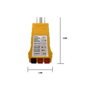 Factory Outlet Checker Grounding US Plug Tester American Standard Three Wire Circuit Power Socket Tester