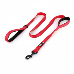 Primal Pet Gear Correa para perros de 6 pies de largo, dos asas acolchadas de tráfico, resistente, entrenamiento de seguridad de control de doble plomo reflectante, correas - Product Image 1