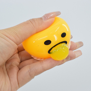Juguete Sensorial Antiestrés de Plástico Blandito de Gudetama para Aliviar el Estrés, Divertido para Bromas, Venta al por Mayor para Puestos de Mercado Nocturno - Product Image 5