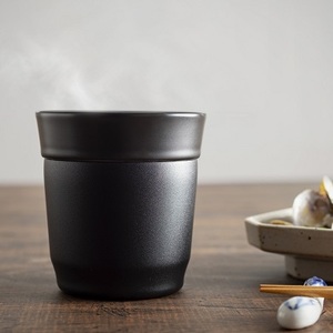 Sake <b>Tumbler</b> Japanese Stainless Steel Made Beverage Tubs - Product Image 3