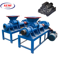 Machine extrudeuse de briquettes de charbon de biomasse à haut rendement, directement de l'usine, pour briquettes hexagonales, marque Kemi, capacité de 1,2 à 1,5 T/H