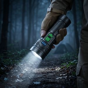 WOSEN 4*LED Mini Lampe Torche Rechargeable IP65 ABS avec Lumière Latérale COB Multifonctionnelle Puissante pour Extérieur et Usage Domestique - Product Image 4
