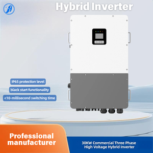 HUAYU HY-HH30K-P3US Sistema Híbrido Monofásico de Alto Voltaje con 98% de Eficiencia para Almacenamiento de Energía Comercial e Industrial - Product Image 2