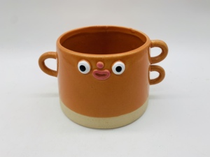 Pot de fleurs à visage émaillé, moules en forme de tête d'<span class=keywords><strong>animaux</strong></span> en béton, Pots de <span class=keywords><strong>jardin</strong></span> en <span class=keywords><strong>céramique</strong></span> <span class=keywords><strong>pour</strong></span> plantes d'intérieur - Product Image 2
