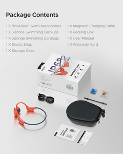 Écouteurs de sport Doogee Bonebeat Swim IP68 étanches avec mode BT+MP3 pour la natation - Product Image 6