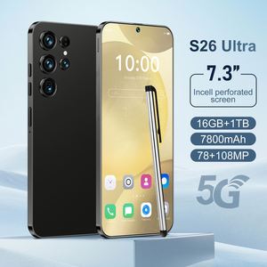 2025 New Original S26 siêu điện thoại thông minh 16GB + 1TB 5 gam Dual Sim điện thoại di động HD mặt mở khóa Android 14 108mp CDMA 5 gam Deca core CPU - Product Image 1