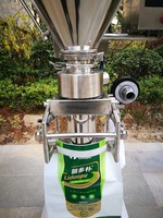Machine de remplissage à vis sans fin en acier inoxydable 304 de 15 kg, capacité 50g~15kg, pour poudre de maïs, farine, cacao, aliments et détergent