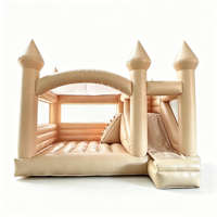 Château gonflable commercial en terre cuite, structure de saut en PVC 0,55 mm pour mariage, anniversaire, événementiel, location EN14960