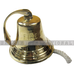 Campana Náutica de Latón Pesado para Decoración de Jardín con Sonido Fuerte y Claro, Ideal para Amantes de la Marina y Coleccionistas - Product Image 5