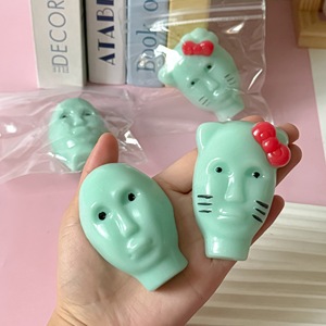 Jouet Squishy Alien Nouveauté Amusant, Super Doux, à Presser pour Filles et Garçons, Jouet pour Enfants Autistes, Jouet Anti-Stress Amusant à Presser - Product Image 5