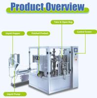 Machine automatique multifonctionnelle de fabrication de sachets Doypack à bec verseur, pour sachets bloqués, sachets en film aluminium pour aliments et boîtes en aluminium haute vitesse