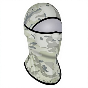 Balaclava camouflage unisexe, masque intégral pour l'extérieur, respirant, imperméable, polyester, 56-58 cm - Product Image 1