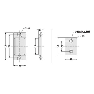 Abs <b>Thin</b> Magnetic Buckle C 91P Industrial Equipment Door Holder Magnetic Hardware Accessory For Machinery <b>Cabinet</b> - Product Image 1