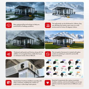 Casa Contenedor Expandible de 37 m² a Precio Económico, Casa Plegable Prefabricada para Camping y Resort - Product Image 3