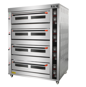 Four de boulangerie industriel, four de boulangerie industriel, four à gaz, 4 étages, 12 ou 16 plateaux - Product Image 2