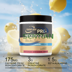 Suplemento de gimnasio OEM de etiqueta privada, polvo de pre-entrenamiento, potenciador de energía, nutrición deportiva, entrenamiento, Monohidrato de Creatina - Product Image 3