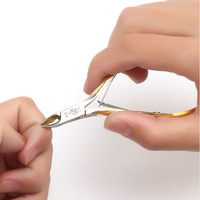 Coupe-cuticules en acier inoxydable FH D-501, éliminateur de callosités, coupe-ongles, usage domestique, outil de manucure, ouverture large des lames