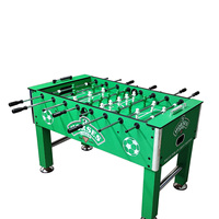 Vente en gros de table de football en MDF de 5 pieds du fabricant pour les compétitions de sports d'intérieur table de jeu pour les amateurs de football