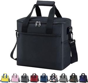 Large Cooler Bag Collapsible Insulated Bags Leakproof Lunch Cooler Tote with Multi-Pockets for Adult Insulated Thermal Bag - Product Image 1