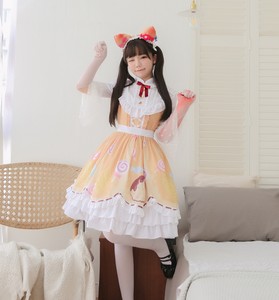 Robe Lolita tendance 2026, tenue de fête pour filles et adultes, robe de scène mignonne, costume de cosplay Lolita - Product Image 6