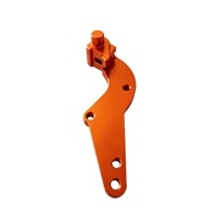 Anodized Aluminum New Rear Mount Bracket Motorcycle Electrical System CNC Machined Hardware Support Fitting Spare Part China