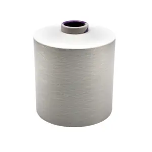 China Supplier polyester filament 200D/72F semi dull dty 100% Polyester Raw White