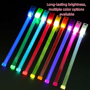Bán buôn phát sáng trong bóng tối Nguồn cung cấp bên sáng LED Dây đeo cổ tay vòng đeo tay dây đeo cổ tay - Product Image 2