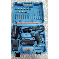 Bois acier 21v Portable électrique sans fil impulsion tournevis sans brosse bricolage 18V Compact sans fil perceuse à percussion Kit de batterie au Lithium