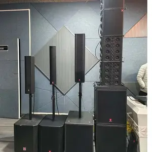 T.I Pro Audio Professional Audio Sound Equipment 6*4.5'' Active Column System Speaker For Church