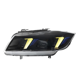 Conjunto de Faros Delanteros Modificados Estilo Fang para BMW Serie 3 E90 2005-2012, Luces LED de Circulación Diurna, Señal de Giro, Lente LED de 12V - Product Image 4