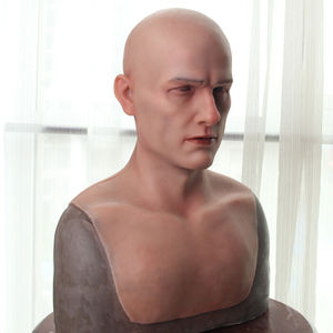 Ông già Halloween người lớn thực tế Silicone mặt nạ Bên-vui vẻ và mát mẻ bên mặt nạ cho nam giới - Product Image 4