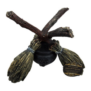 <span class=keywords><strong>แม่มด</strong></span>วิคคา ทำนายดวงชะตา <span class=keywords><strong>แม่มด</strong></span>ผู้น่ากลัว <span class=keywords><strong>ลูกแก้ว</strong></span>คริสตัลสำหรับทำนายดวงชะตาบนไม้กวาด และ รูปปั้นหม้อต้มยา - Product Image 3