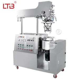 5-50l Vacuum Homogenizer Emulsifier Lab Vacuum High Speed Cream Gel Cosmetic Cream Face Emulsifying Mixer