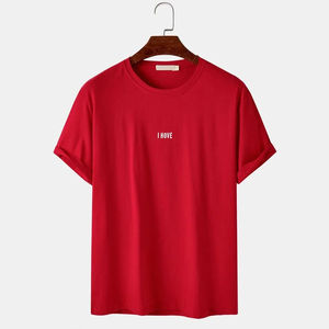 T-shirt personnalisé à épaules tombantes en tissu épais |   200 g/m² 100 % coton |   Fournisseur OEM |   T-shirts courts anti-boulochage coupe classique pour hommes - Product Image 2