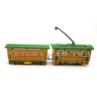 Ensemble de voitures en métal vintage, jouet rétro à manivelle pour collectionneurs et enfants