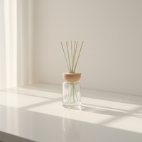 Fangcaoyuan FCY-4008 Bâtonnets de roseaux naturels sans flamme pour usage domestique, diffuseur d'ambiance intérieur en polyester personnalisable